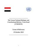 The Yemen National Dialogue and Constitutional Reform Trust Fund (Yemen NDCR TF) established